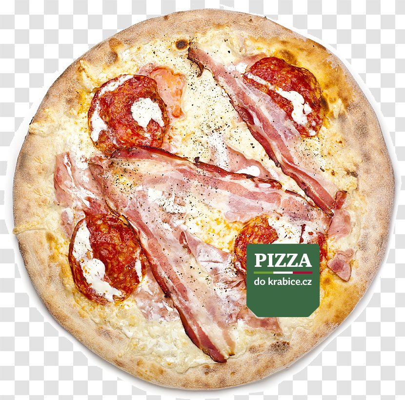 Prosciutto Sicilian Pizza Capocollo Ventricina - Italian Food Transparent PNG