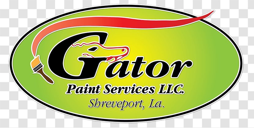 Gator Paint Services LLC Bossier City Business Brand Logo - Service Transparent PNG