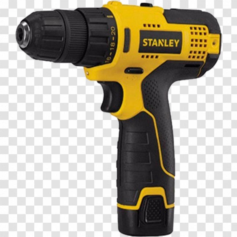 Stanley Hand Tools Hammer Drill Black & Decker Taladradora De Mano Augers - Screwdriver Transparent PNG