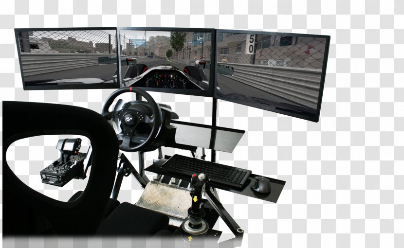 Sim Racing Simulation Flight Simulator Car Cockpit - Motor Vehicle Steering Wheels - Brand Transparent PNG