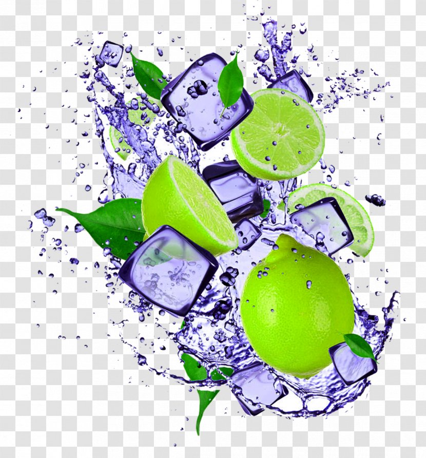 Mojito Lemon Ice Wallpaper - Fruit - Summer Free Of Material Transparent PNG