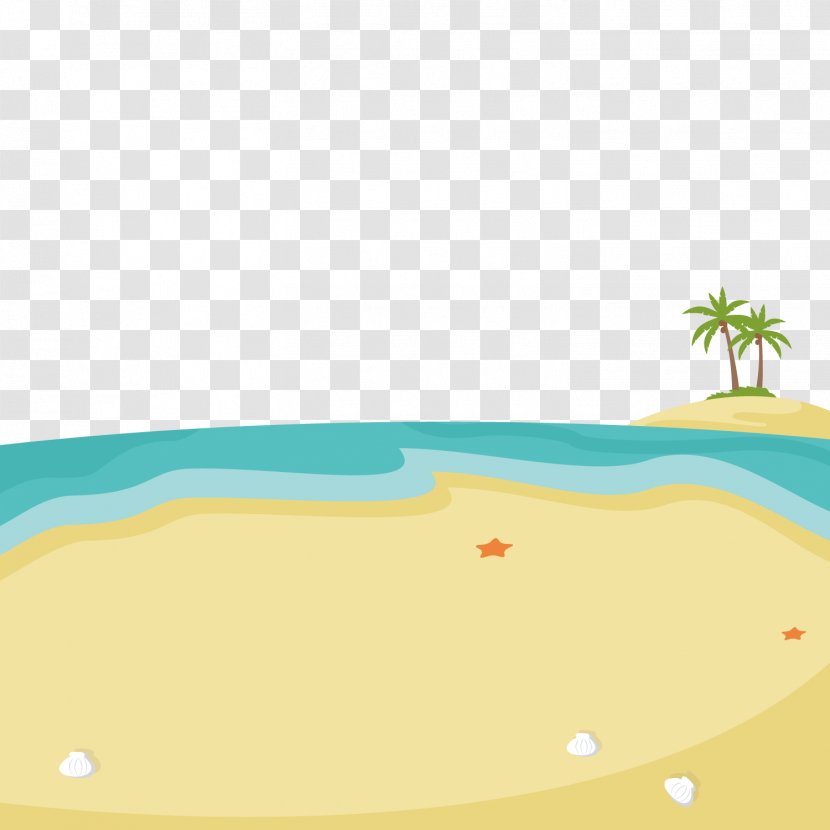 Beach Landscape - Design - Ecoregion Transparent PNG