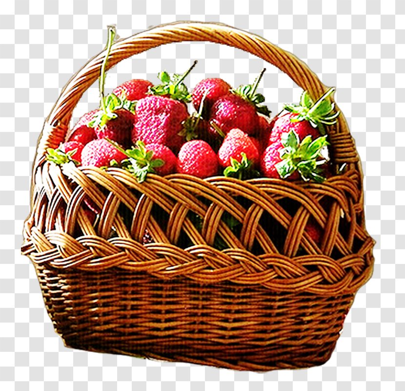 Strawberry Hamper Food Gift Baskets Transparent PNG