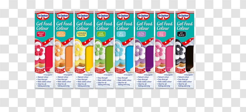 Frosting & Icing Food Coloring Cake - Dr Oetker Transparent PNG