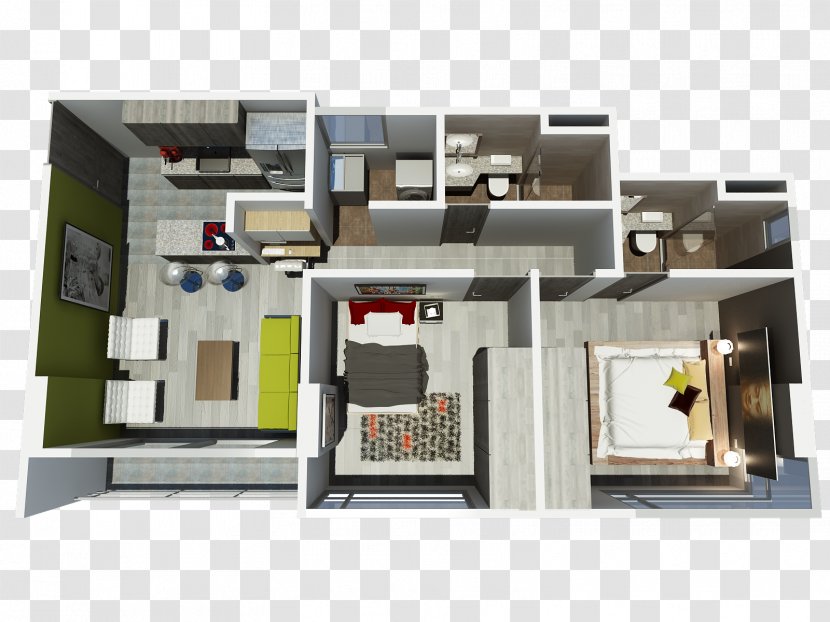 Floor Apartment La Alborada Project - Isla Vista Youth Projects Transparent PNG