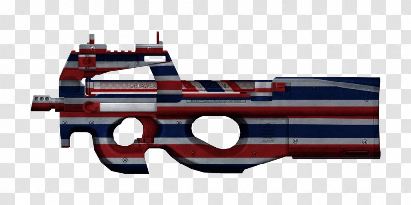 Gun FN P90 Firearm Weapon Pistol Transparent PNG