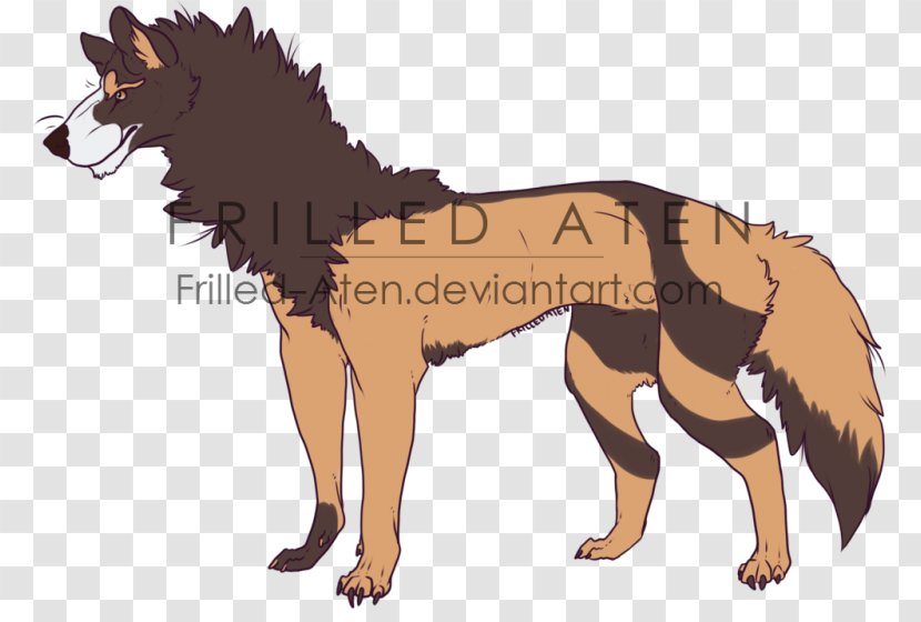 Dog Cat Tail Cartoon Mammal - Fauna Transparent PNG