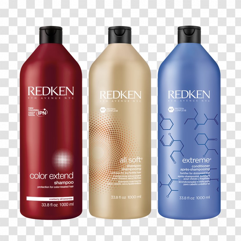 Redken Color Extend Magnetics Shampoo Hair Conditioner - Cosmetics Transparent PNG