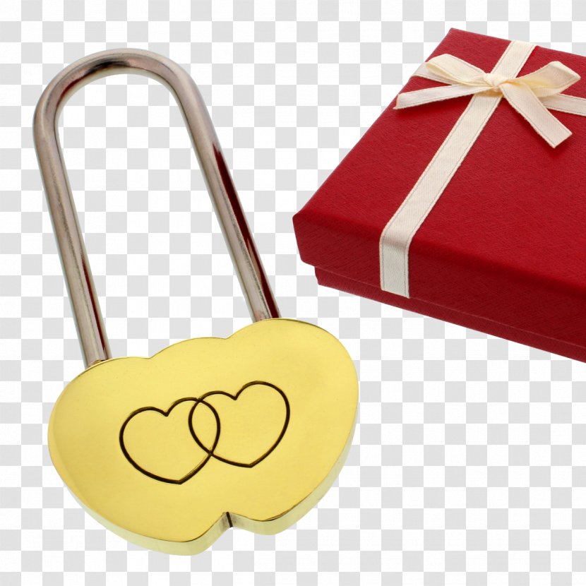 Padlock Love Lock Heart - Personalization Transparent PNG