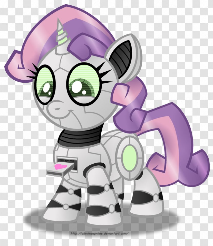 Sweetie Belle Pony Horse Oroblanco - Carnivoran - Little Robot Transparent PNG