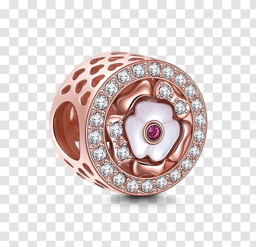 Jewellery Wedding Charm Bracelet Silver Ruby - Sterling - Rose Gold Color Transparent PNG