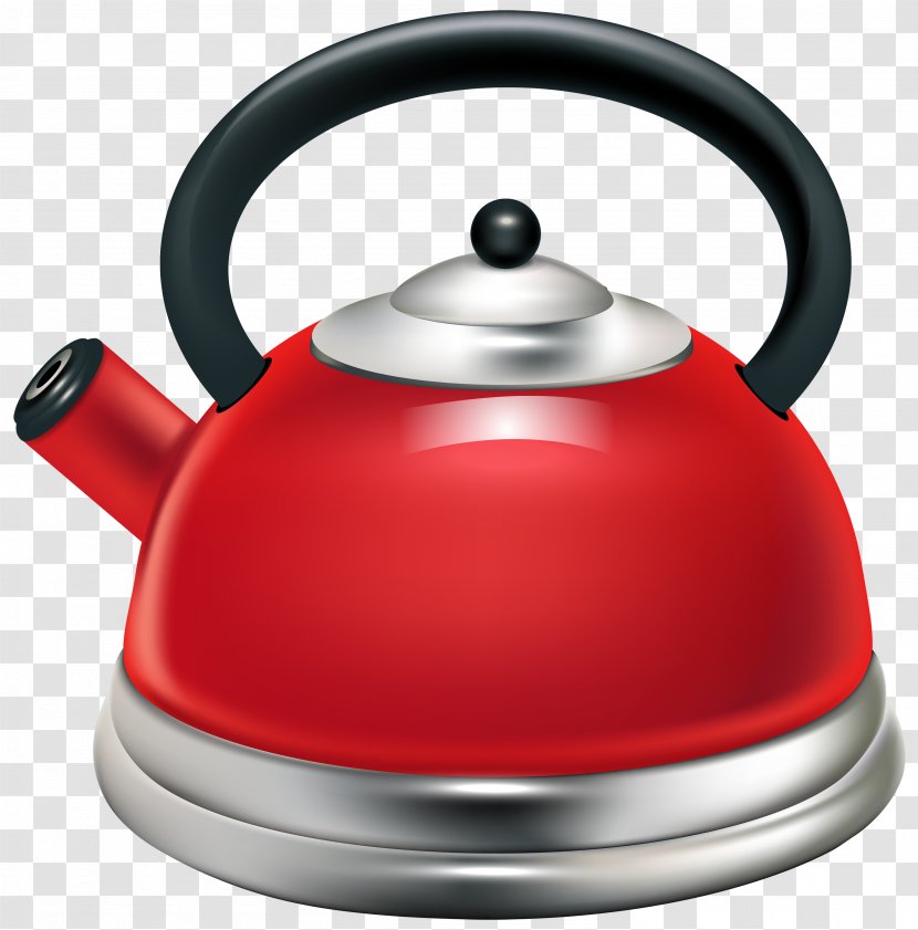 Electric Kettle Teapot Steam Clip Art - Gas Stove Transparent PNG