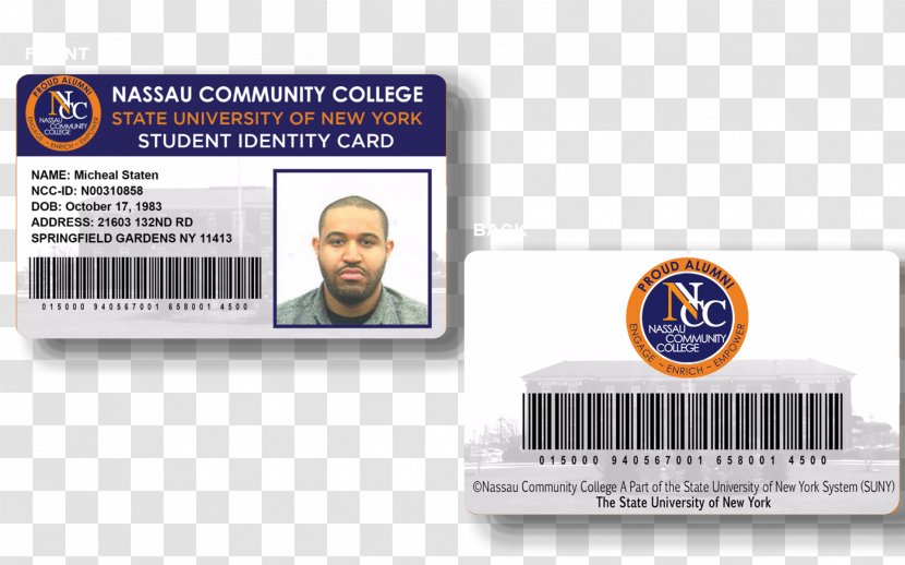 Brand Service - Student Identity Card Transparent PNG