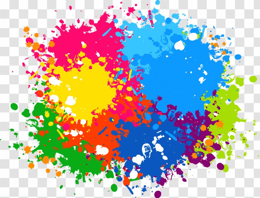 Splash Euclidean Vector Color - Scalable Graphics - Paint Transparent PNG