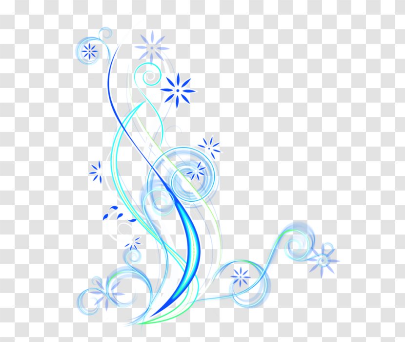 Ornament Desktop Wallpaper Clip Art - Flowering Plant - Blue Green Smoky Transparent PNG