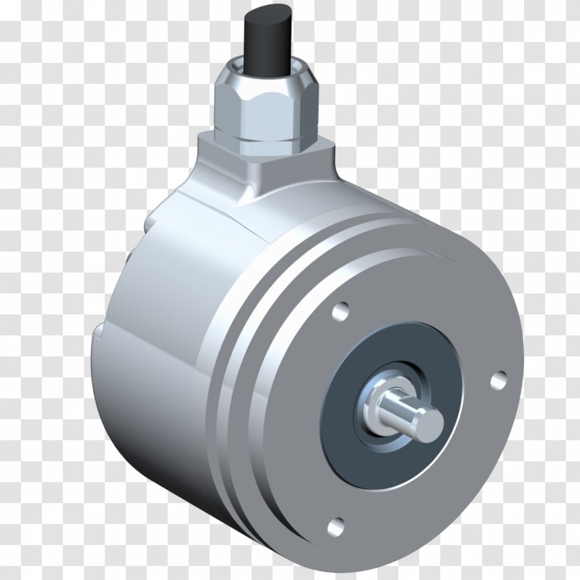 Rotary Encoder Shaft Leine & Linde AB Information Signal - Interface - Partial Flattening Transparent PNG