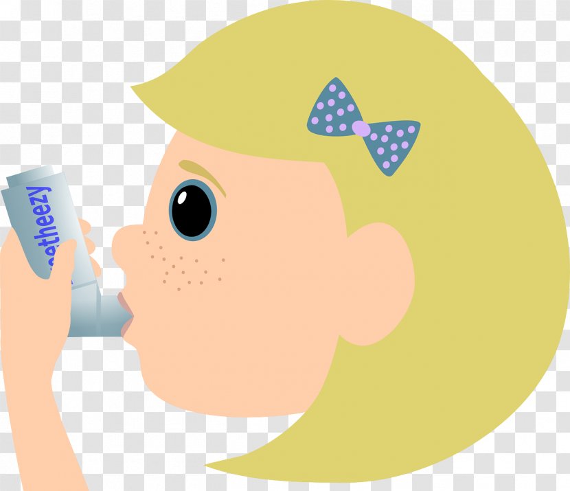 Asthma Metered-dose Inhaler Clip Art - Heart - Child Transparent PNG