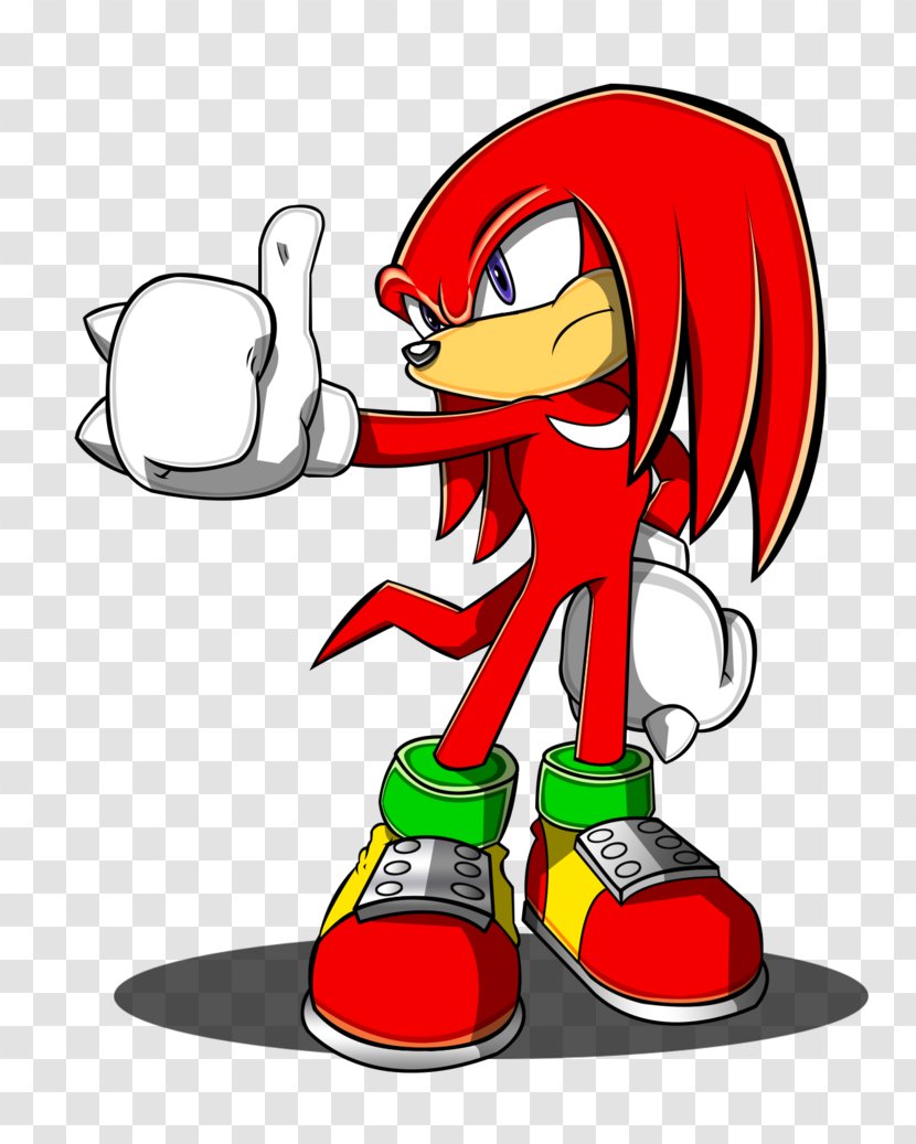 Knuckles The Echidna Sonic & Shadow Hedgehog Riders Adventure 2 - Headgear - Area Transparent PNG