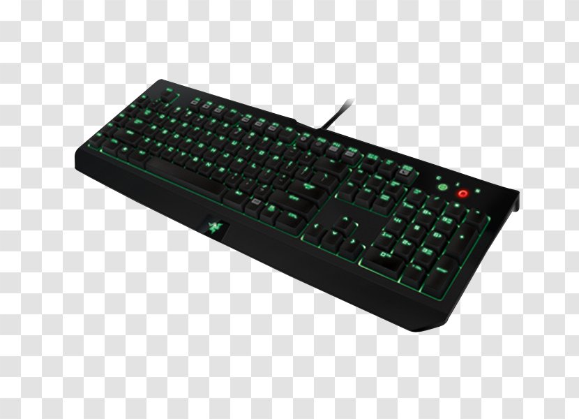 Computer Keyboard Razer BlackWidow Ultimate (2014) Inc. Gaming Keypad - Component Transparent PNG
