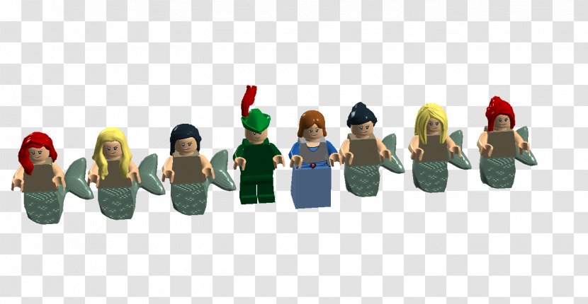 Peter Pan Toy Lego Ideas Mermaid - Group Transparent PNG