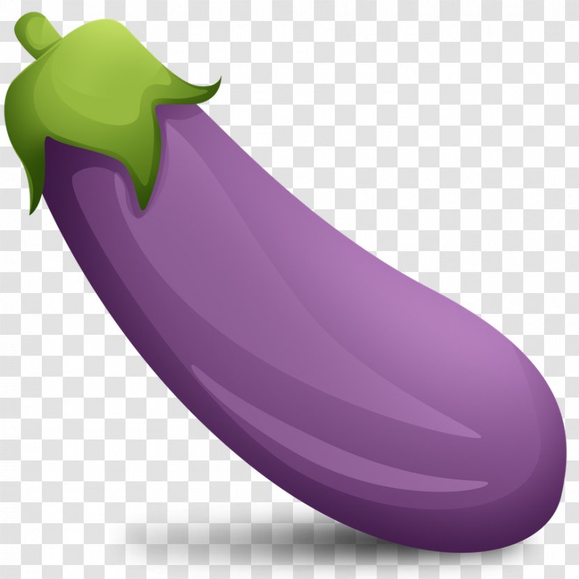 Baba Ghanoush Emoji Eggplant Sticker Telegram Transparent PNG