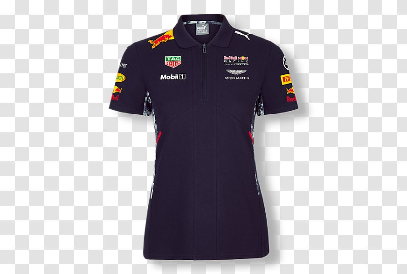 Red Bull Racing T-shirt Formula One Polo Shirt - Gmbh - Brand Kuangshuai Conversion Transparent PNG