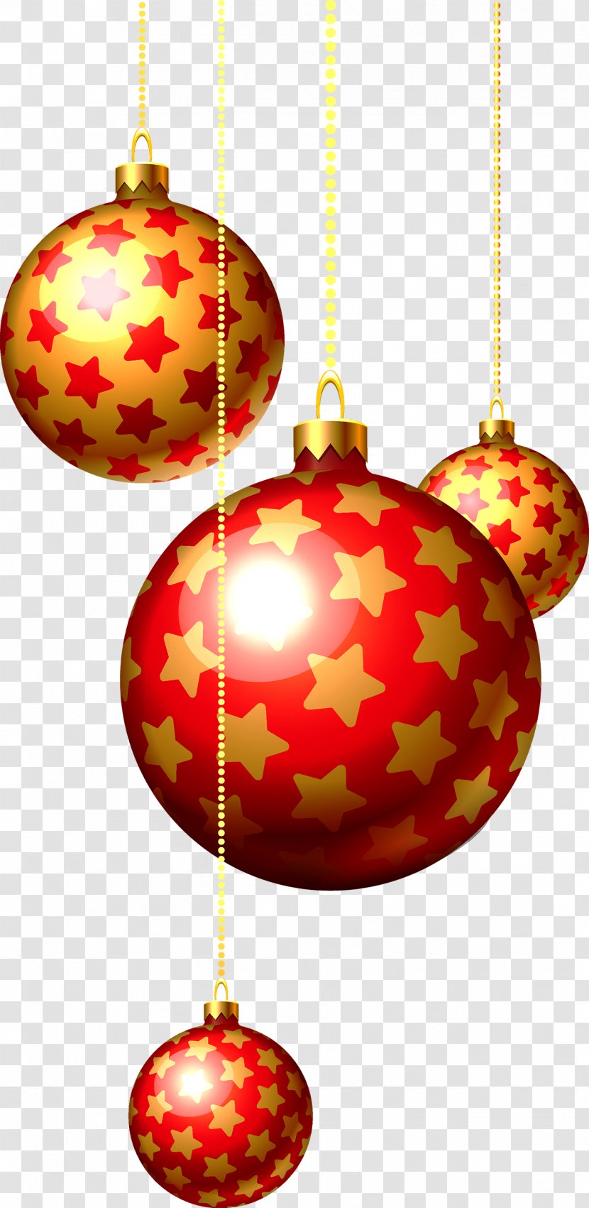 Christmas Decoration Santa Claus Ornament - Pattern - Balls Transparent PNG
