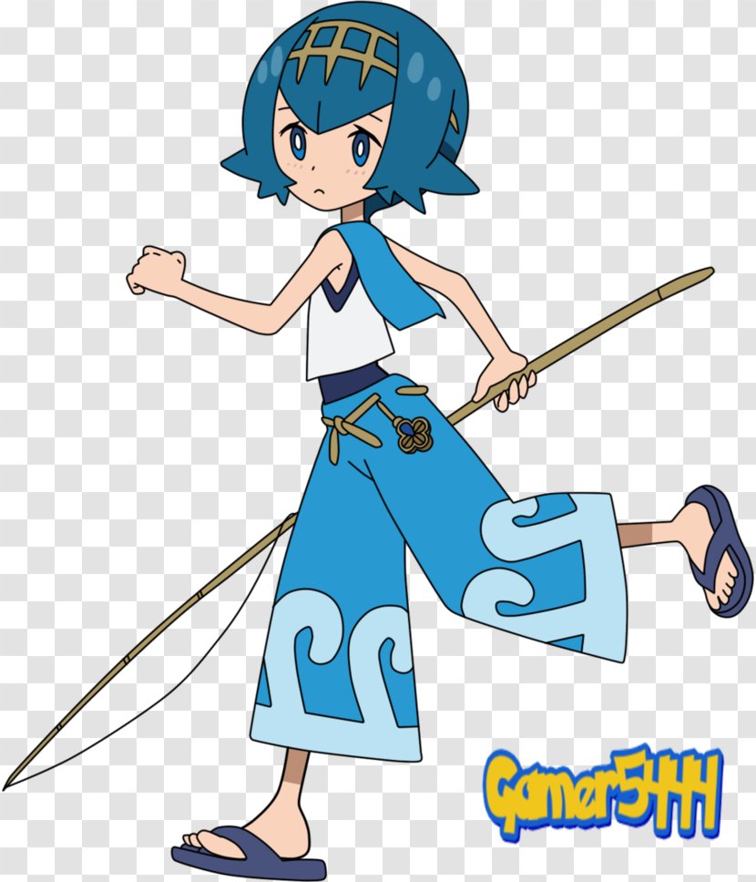 Pokémon Sun And Moon Lana Ultra The Company - Cartoon - Frame Transparent PNG