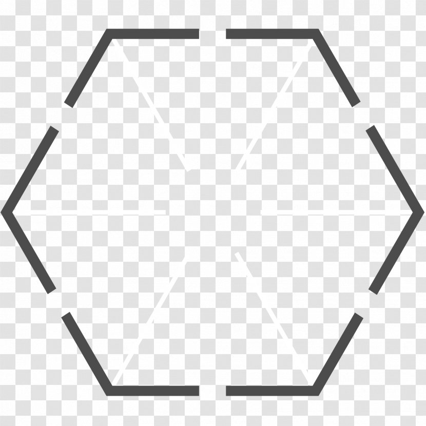 Hexagon Penrose Triangle Geometry - Area - Shape Transparent PNG