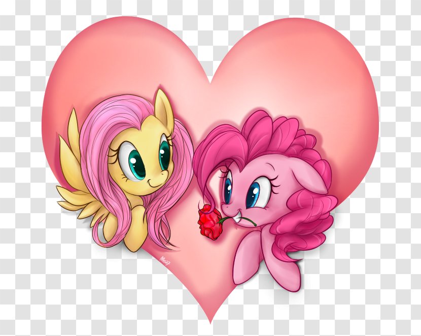 Pinkie Pie Fluttershy Pony Rarity Rainbow Dash - Frame - Femslash Transparent PNG