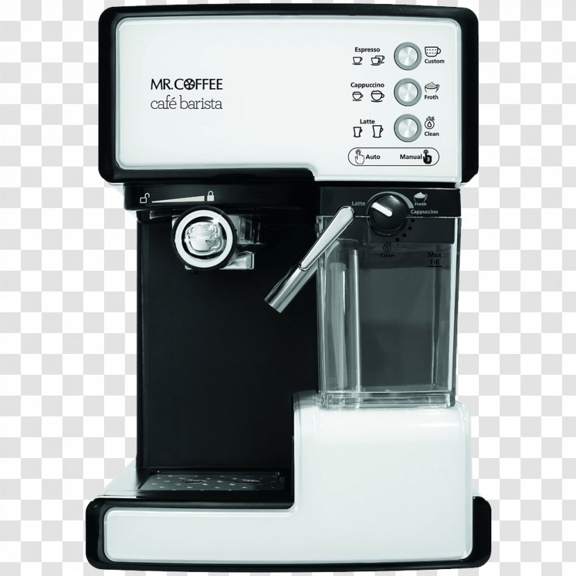 Espresso Coffee Cafe Cappuccino Latte - Home Appliance Transparent PNG