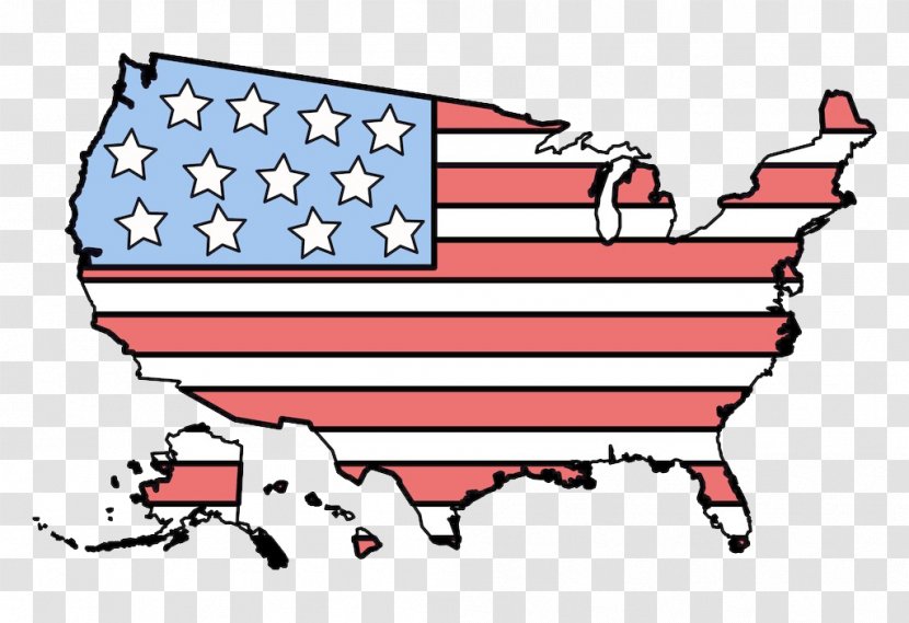 President Of The United States Presidential System Free Content Clip Art - Flag Style, American Hand Drawn Map Transparent PNG