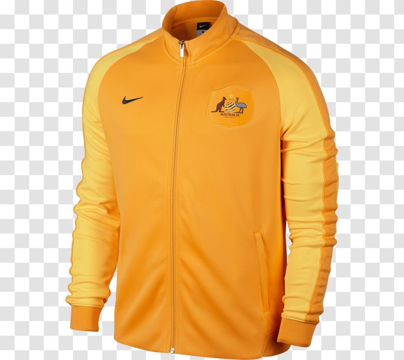 Australia National Football Team Jersey Jacket - Active Shirt Transparent PNG