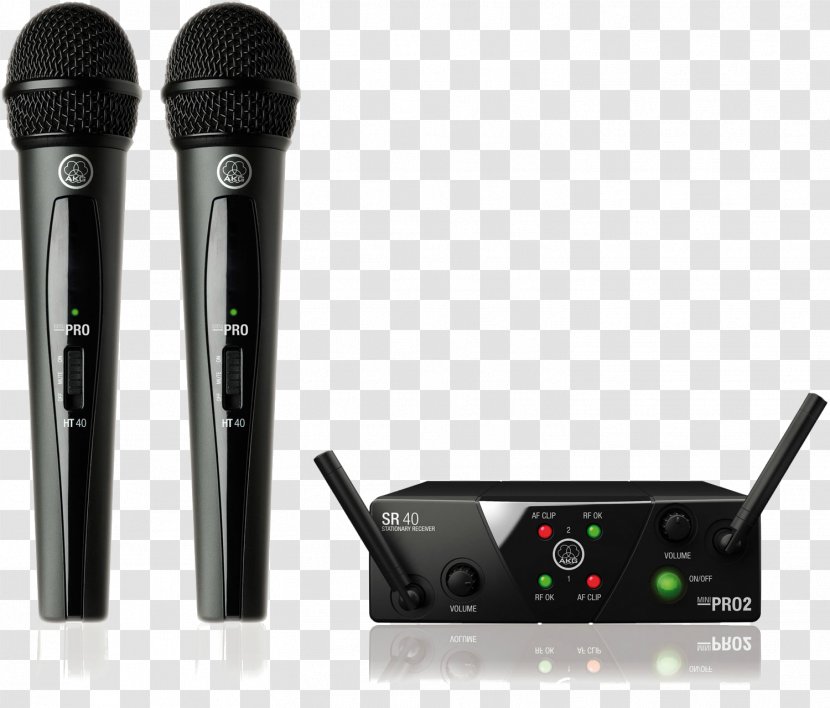 Wireless Microphone AKG Acoustics Audio - Heart - Mic Transparent PNG