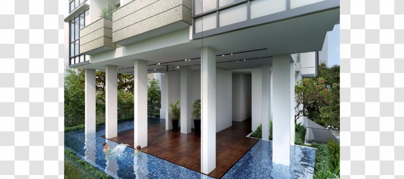 City Suites House Window Swimming Pool Condominium - Garden - Singapore Transparent PNG