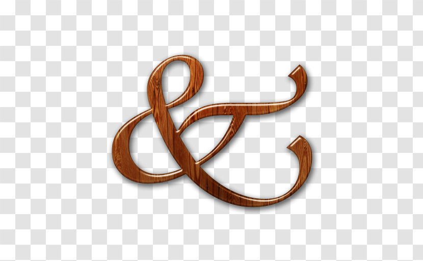 Copper Product Design Font - Ampersand Icon Transparent PNG