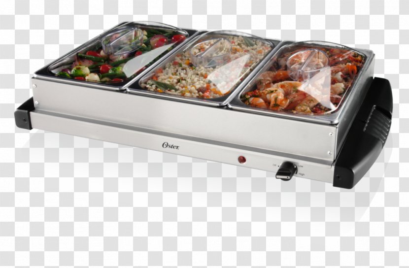 Buffet Barbecue Food Tray Chafing Dish - Contact Grill Transparent PNG