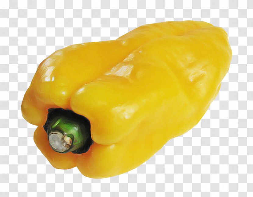 Yellow Pepper Bell Pimiento Red - Italian Sweet Food Transparent PNG