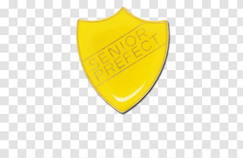 Student Council School Badge - Yellow Transparent PNG