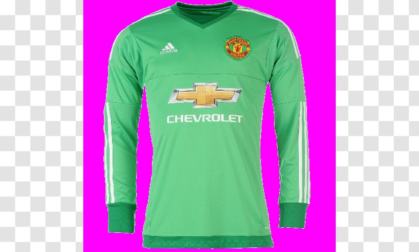 2015–16 Manchester United F.C. Season Premier League Goalkeeper 2016–17 - Long Sleeved T Shirt Transparent PNG