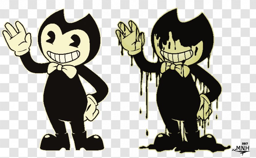 Bendy And The Ink Machine Devil Demon - Sprite Transparent PNG