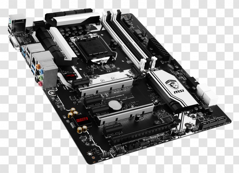Intel LGA 1151 Motherboard Video Game ATX - Electronics Accessory - Power Socket Transparent PNG