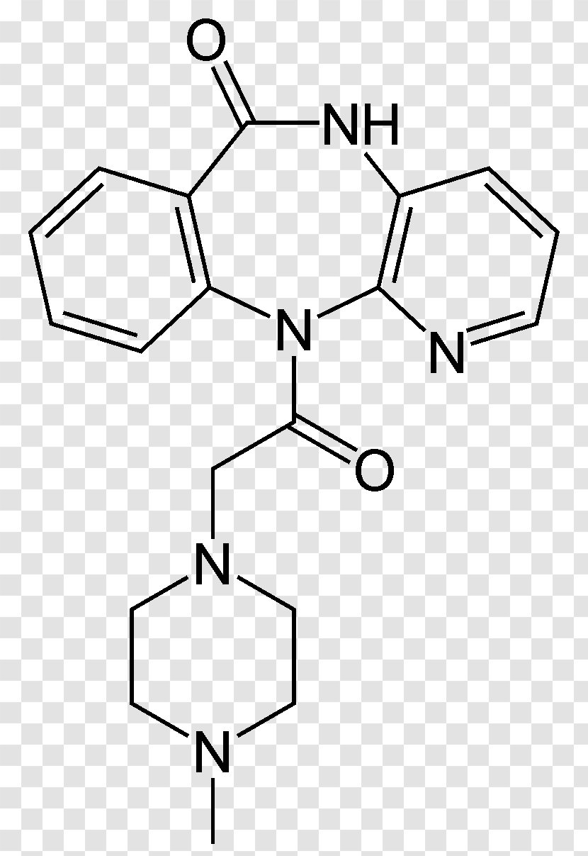 Pirenzepine Muscarinic Antagonist Acetylcholine Receptor M1 - Symmetry - Myopia Transparent PNG
