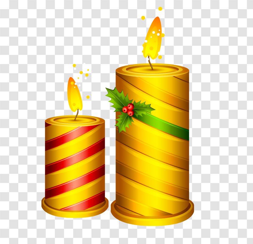 Candle Gratis New Year - Holiday Transparent PNG