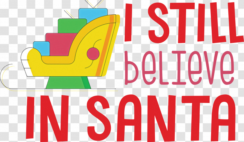 Believe In Santa Santa Christmas Transparent PNG