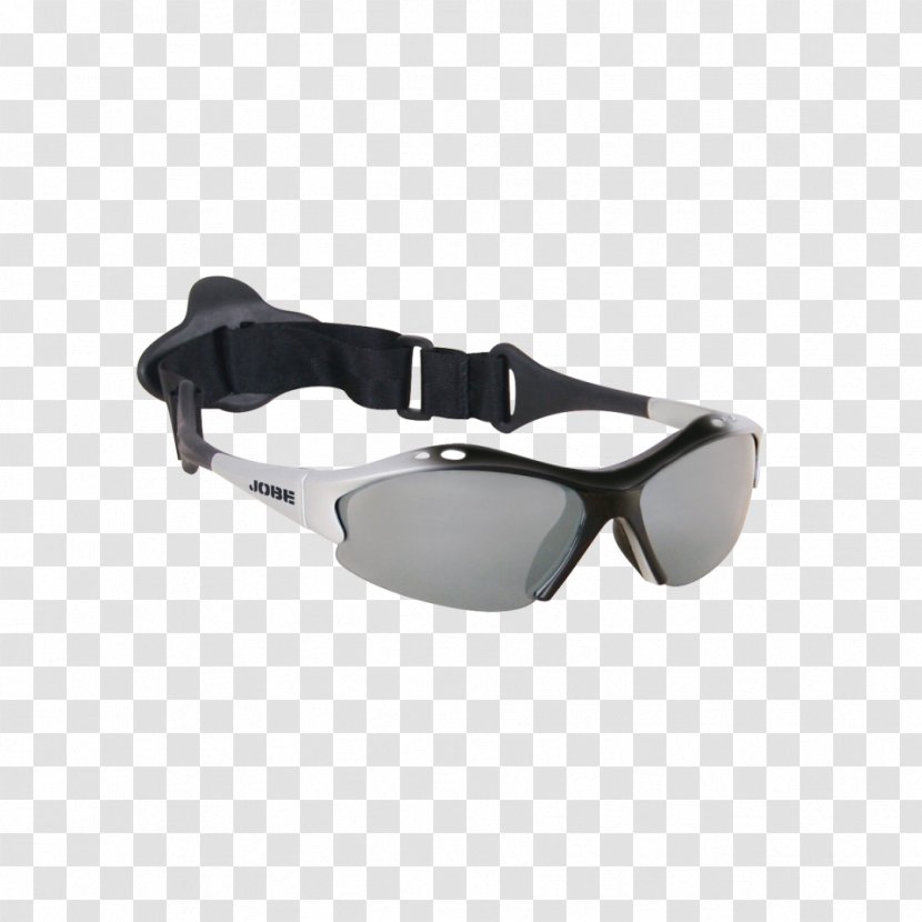 Polarized Light Sunglasses Jobe Water Sports Silver 3D System - Personal Protective Equipment Transparent PNG