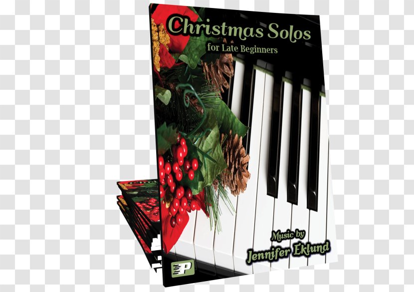 Christmas Solos: For Late Beginners Piano Song Book - Jennifer Eklund Transparent PNG