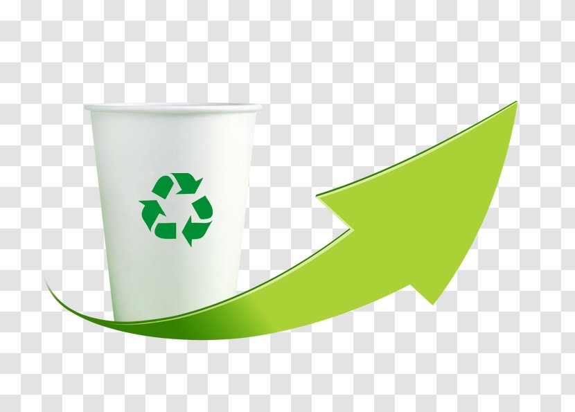 Recycling Symbol Paper Bin Waste - Coffee Cup - Green Recycle Cups Creative Transparent PNG