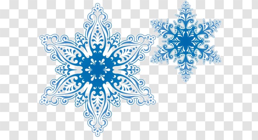 Snowflake Pattern - Snow - Hand Painted Snowflakes Transparent PNG
