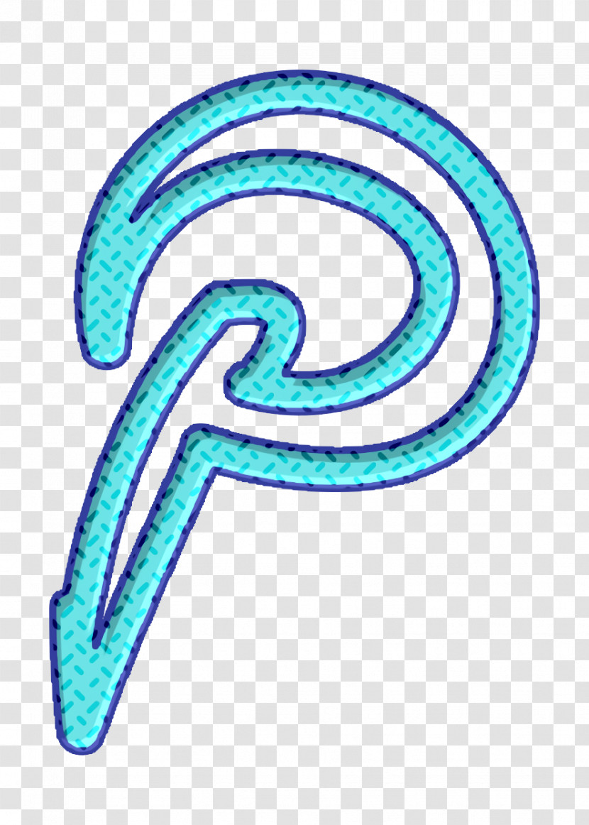 Art Icon Pinterest Icon Pinterest Hand Drawn Logo Icon Transparent PNG